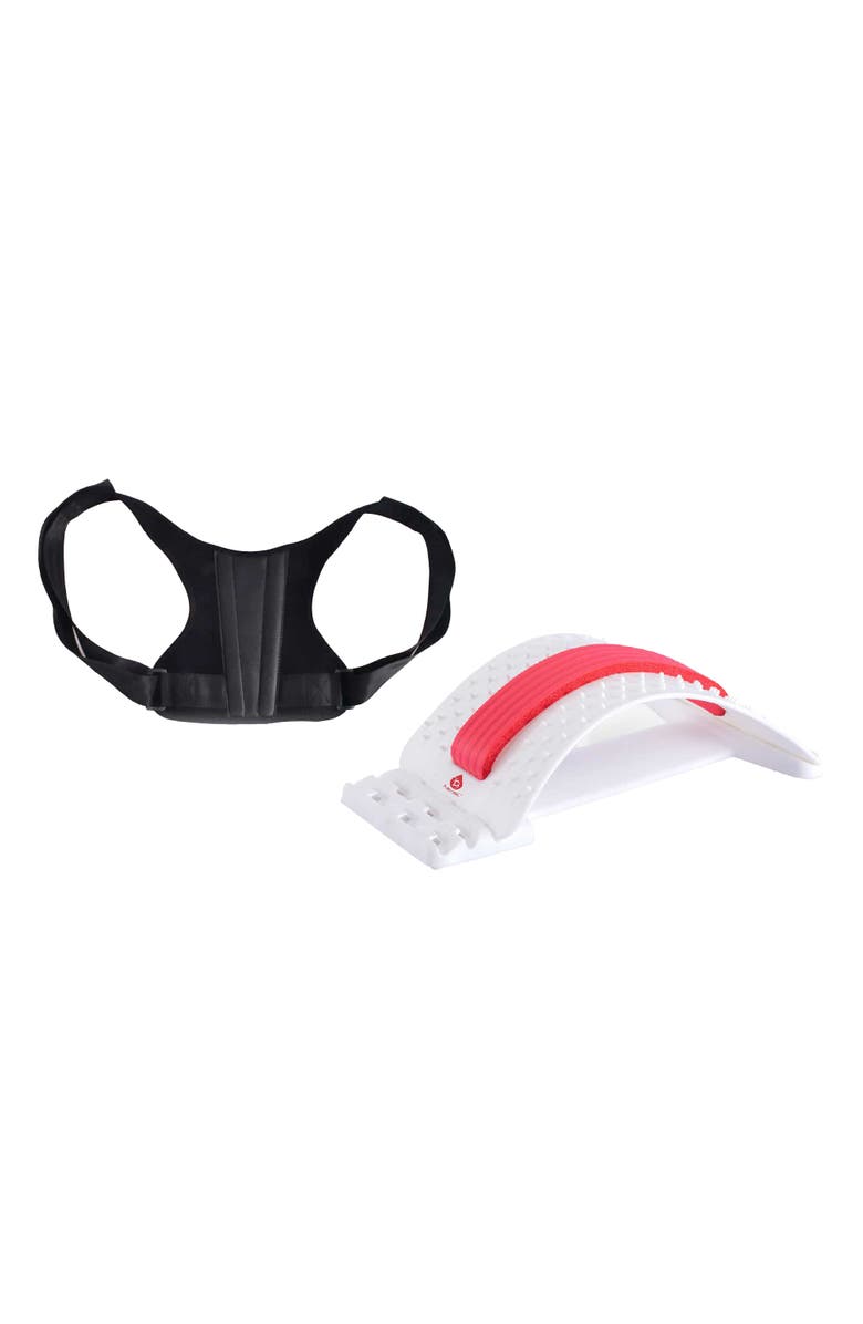 PURSONIC Back Health Essentials Kit Multi-Level Stretch & Posture Perfection., Main, color, Multicolor