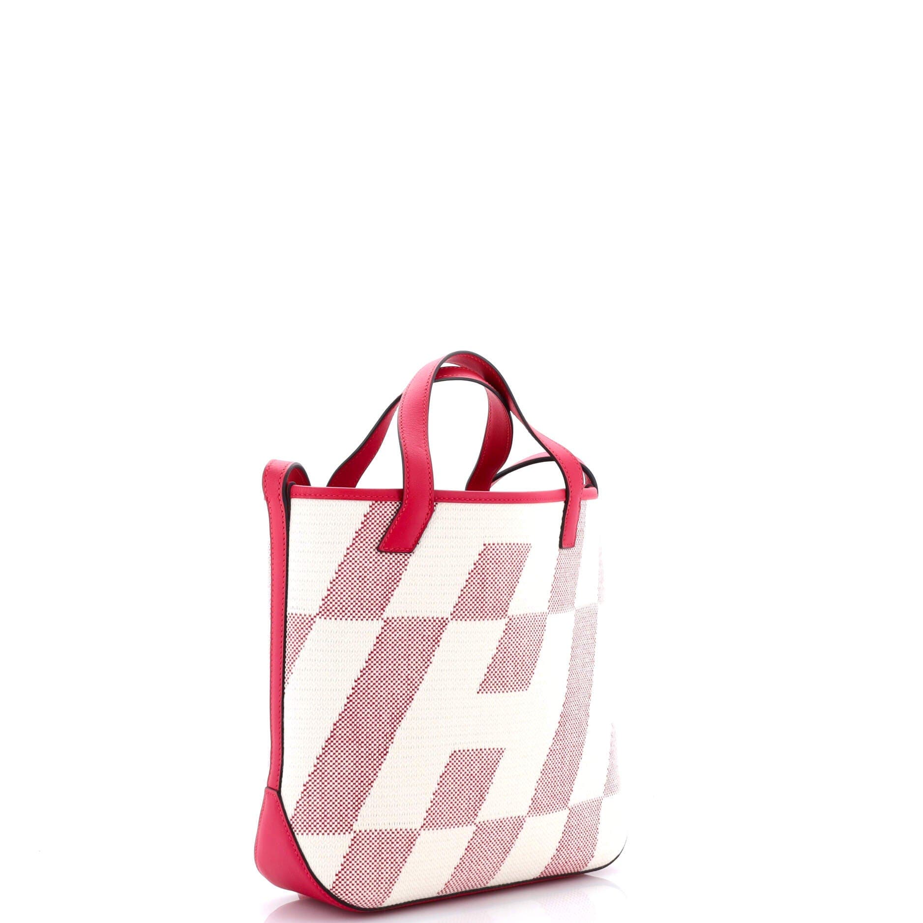 Pre-Owned Hermes Cabas H en Biais Tote Canvas with Leather 27, Alternate, color, 