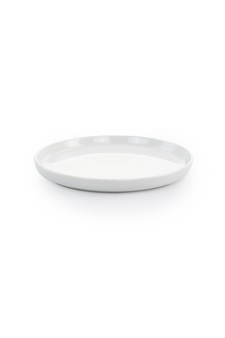White Deco 16 Piece Fine Ceramic Dinnerware Set, Alternate, color, White