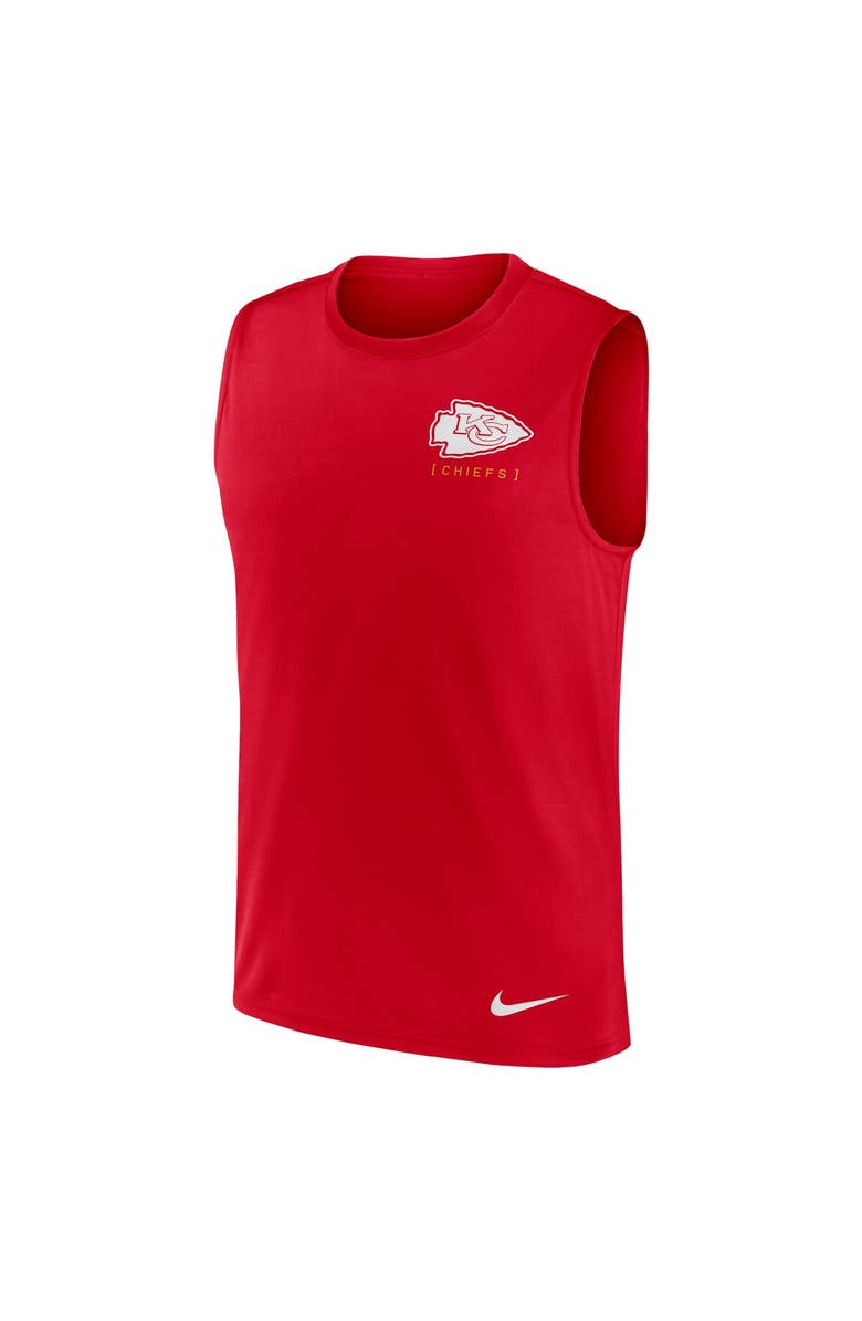 Nike Men's Nike Red Kansas City Chiefs Muscle Tank Top, Alternate, color, 