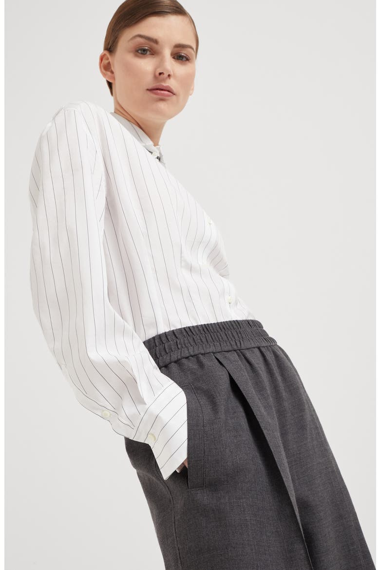 Loose Track trousers, Alternate, color, Dark Grey