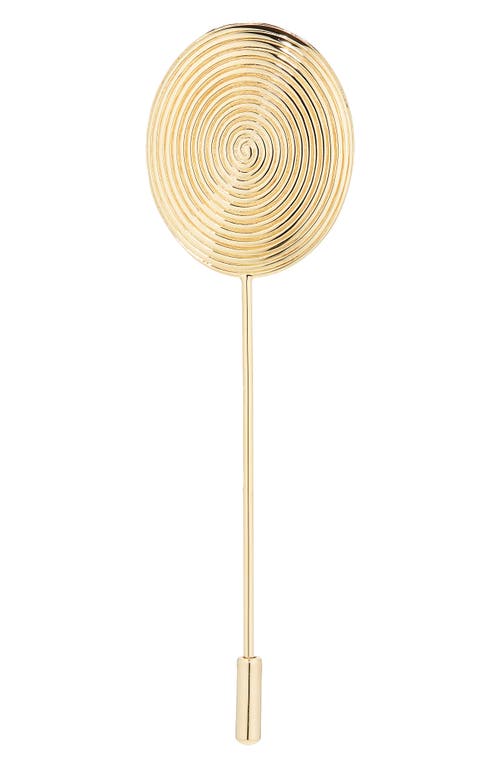 Lie Studio Lié Studio The Elo Stick Pin In Gold