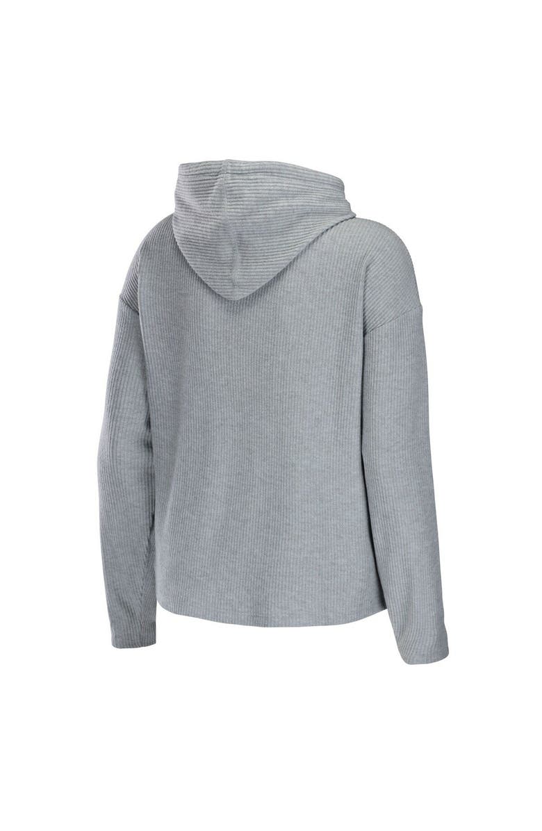 WEAR by Erin Andrews Women's WEAR by Erin Andrews Heather Gray Tampa Bay Lightning Logo Pullover Hoodie & Pants Sleep Set, Alternate, color, Heather Gray