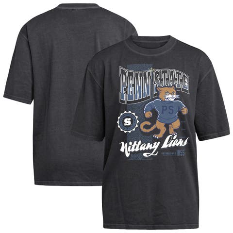 Women's adidas Black Penn State Nittany Lions Oversized T-Shirt
