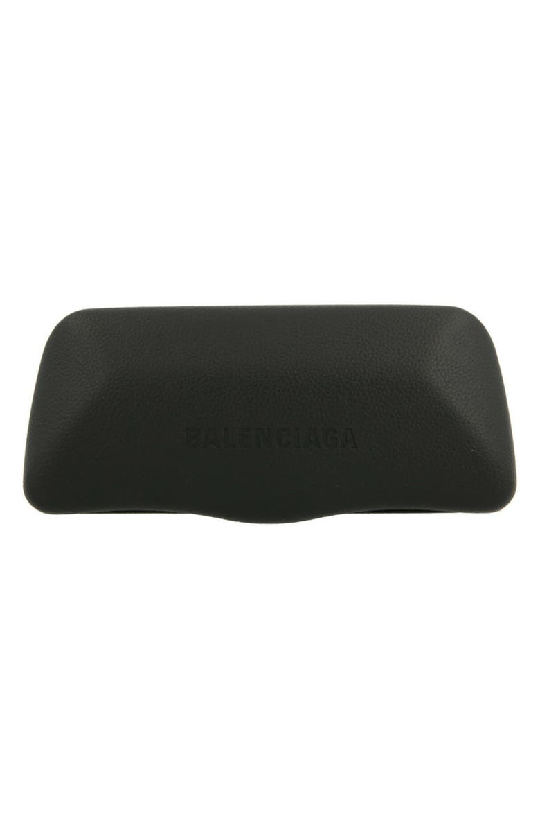 Balenciaga 56mm Square Sunglasses, Alternate, color, Blue