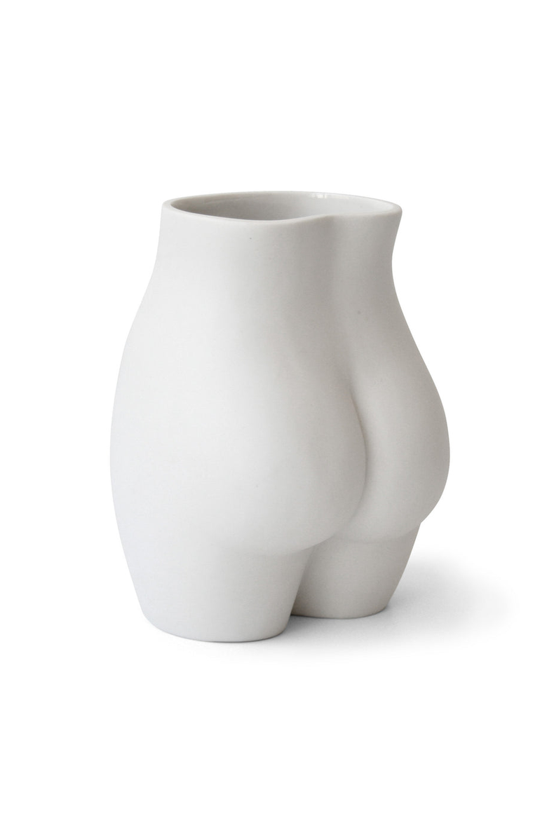 Edie Vase, Alternate, color, White