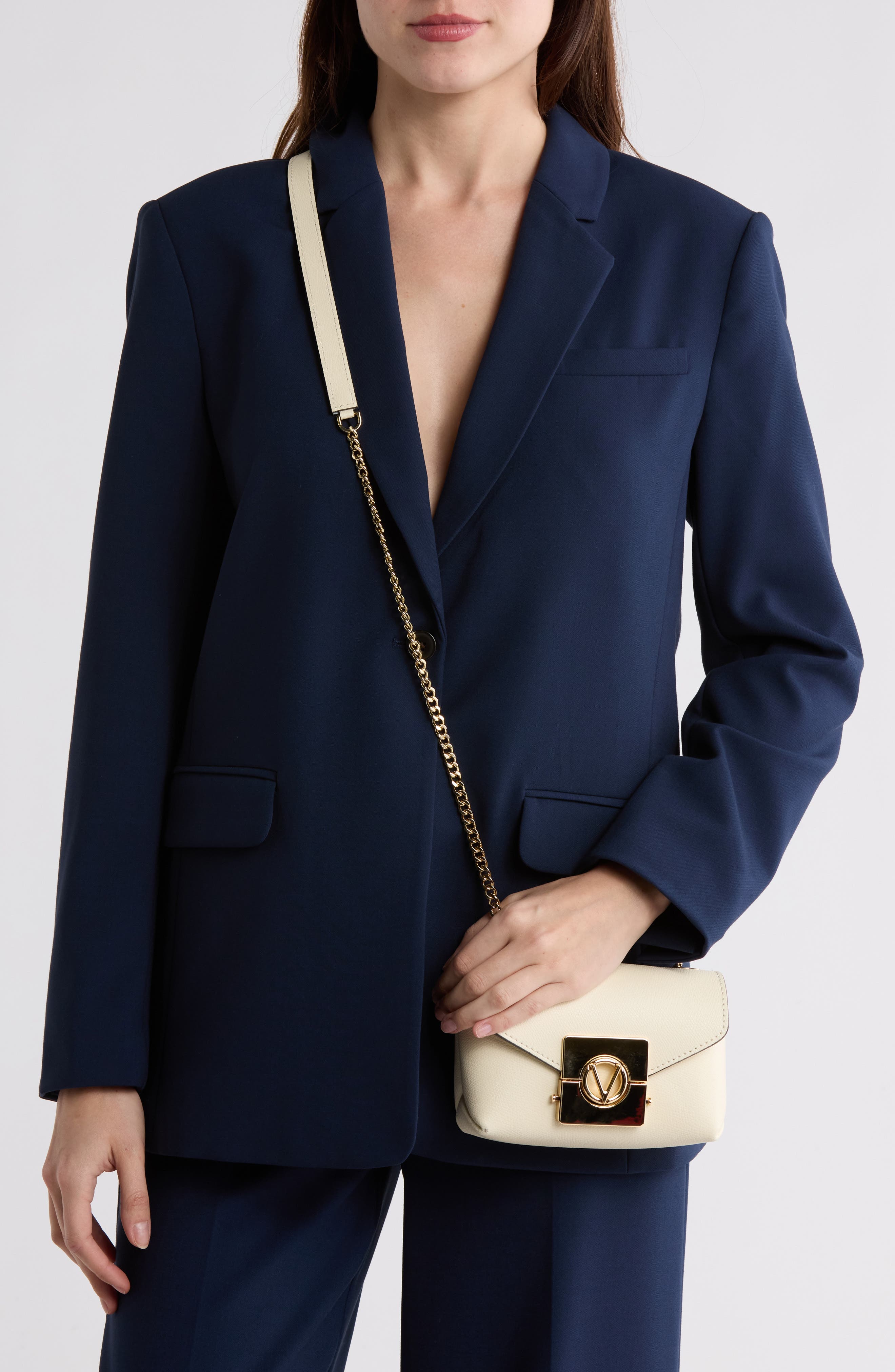 VALENTINO BY MARIO VALENTINO Lola Bonbonniere Leather Crossbody Bag, Alternate, color, 