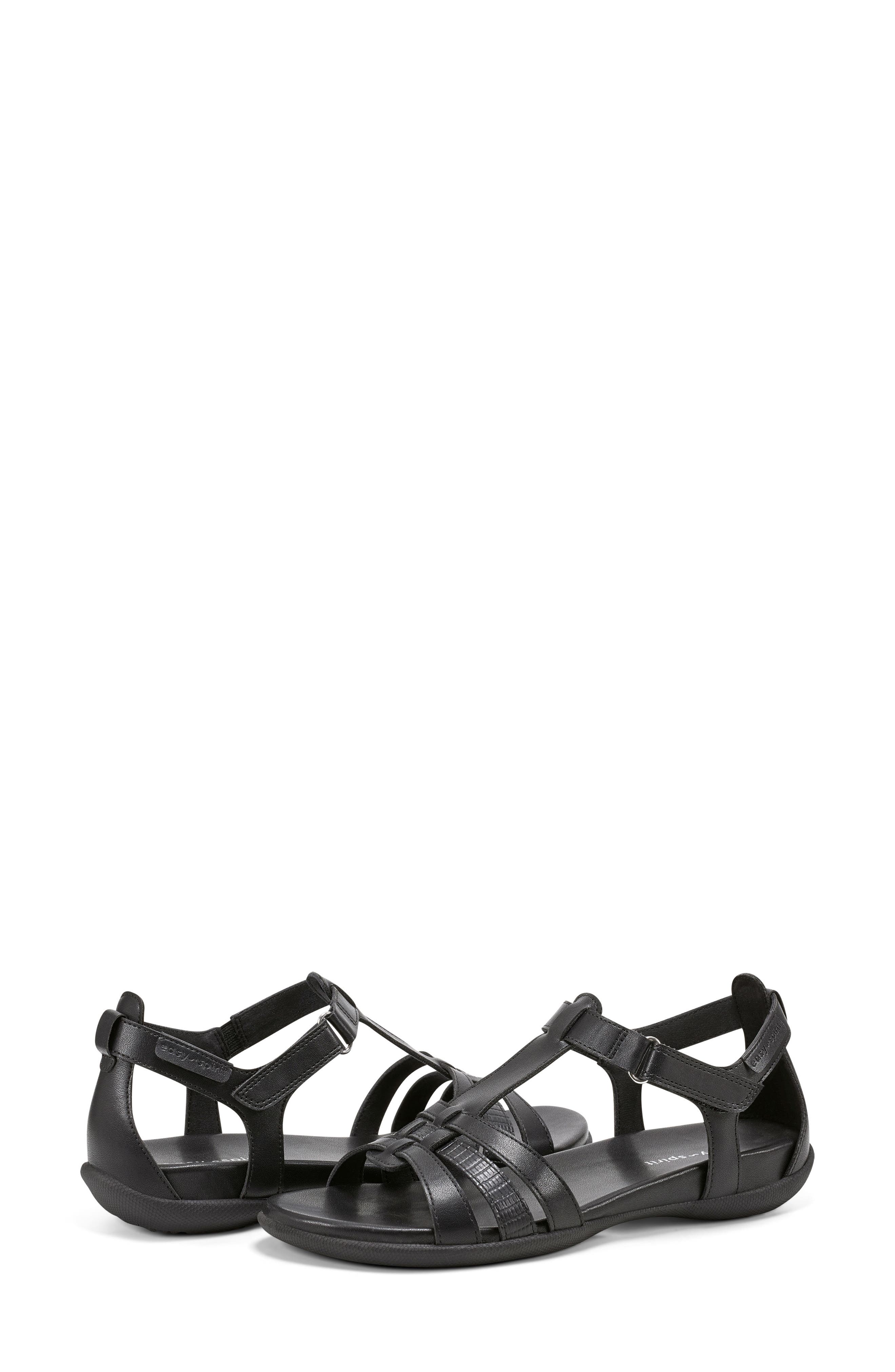 Easy Spirit Liese Sandal, Alternate, color, Black