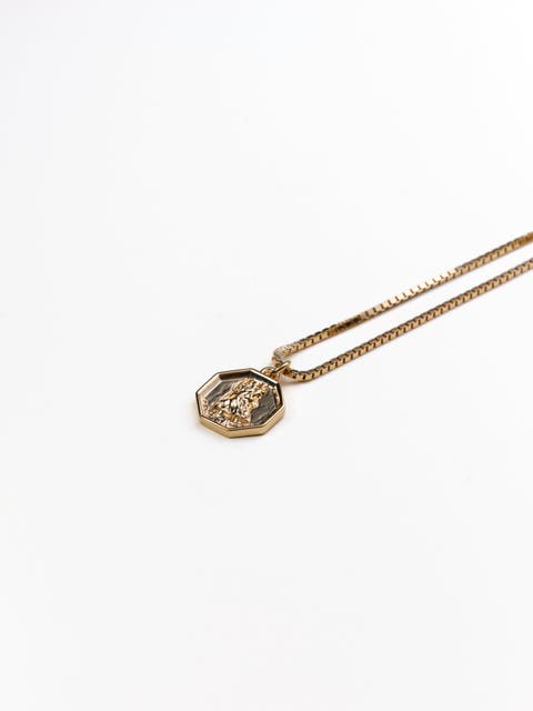 St. Christopher Octagon Necklace