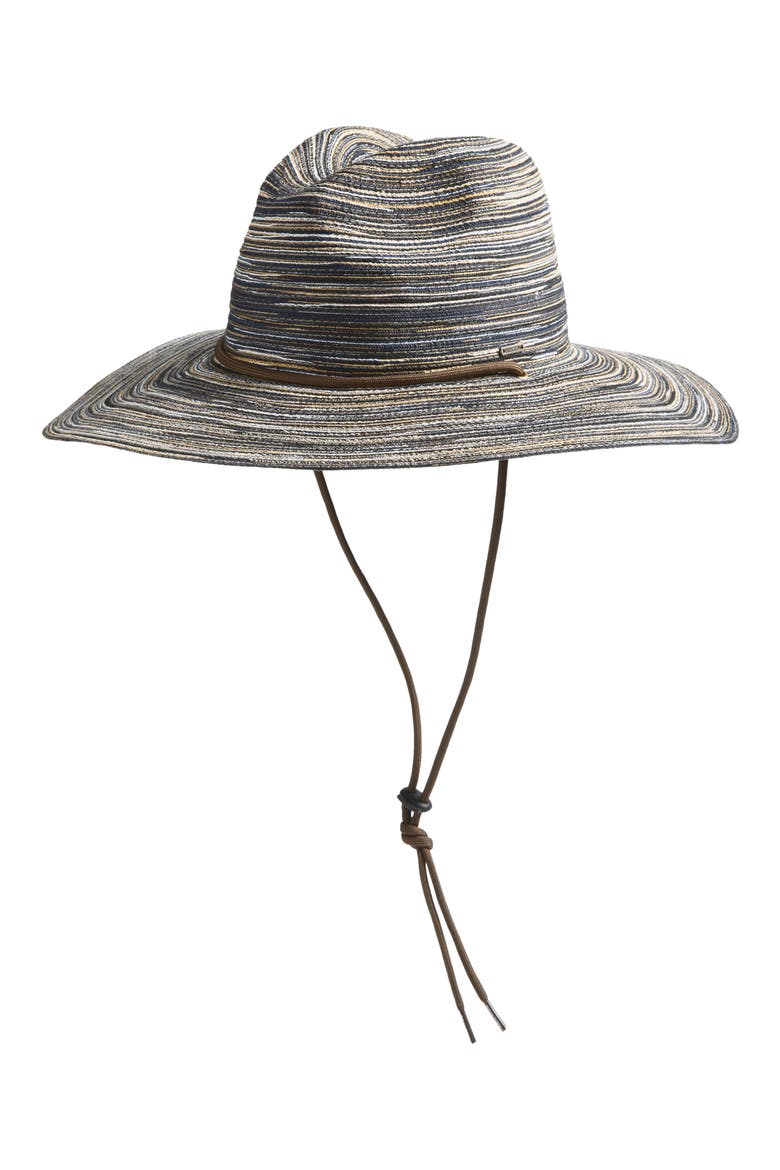 Mitch Packable Sun Hat, Main, color, BROWN