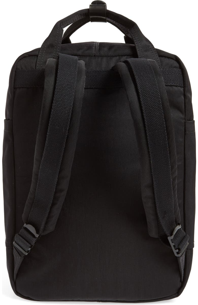 Doughnut Macaroon Black Series Water Resistant Backpack, Alternate, color,