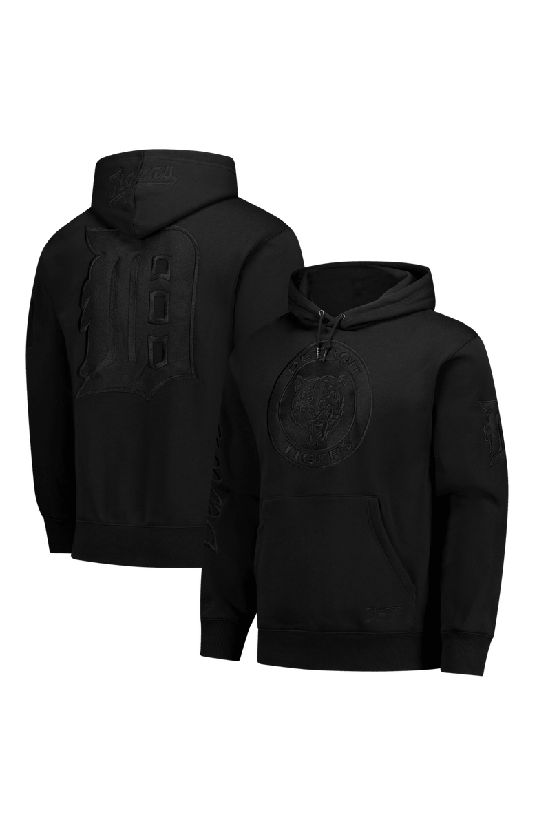 Mitchell & Ness Men's Mitchell & Ness Black Detroit Tigers Phantom Fleece Hoodie, Main, color, Black