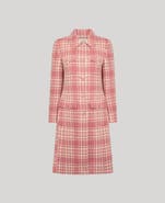 Really Wild Clothing The Lady Check Wool Coat