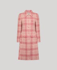Really Wild Clothing The Lady Check Wool Coat