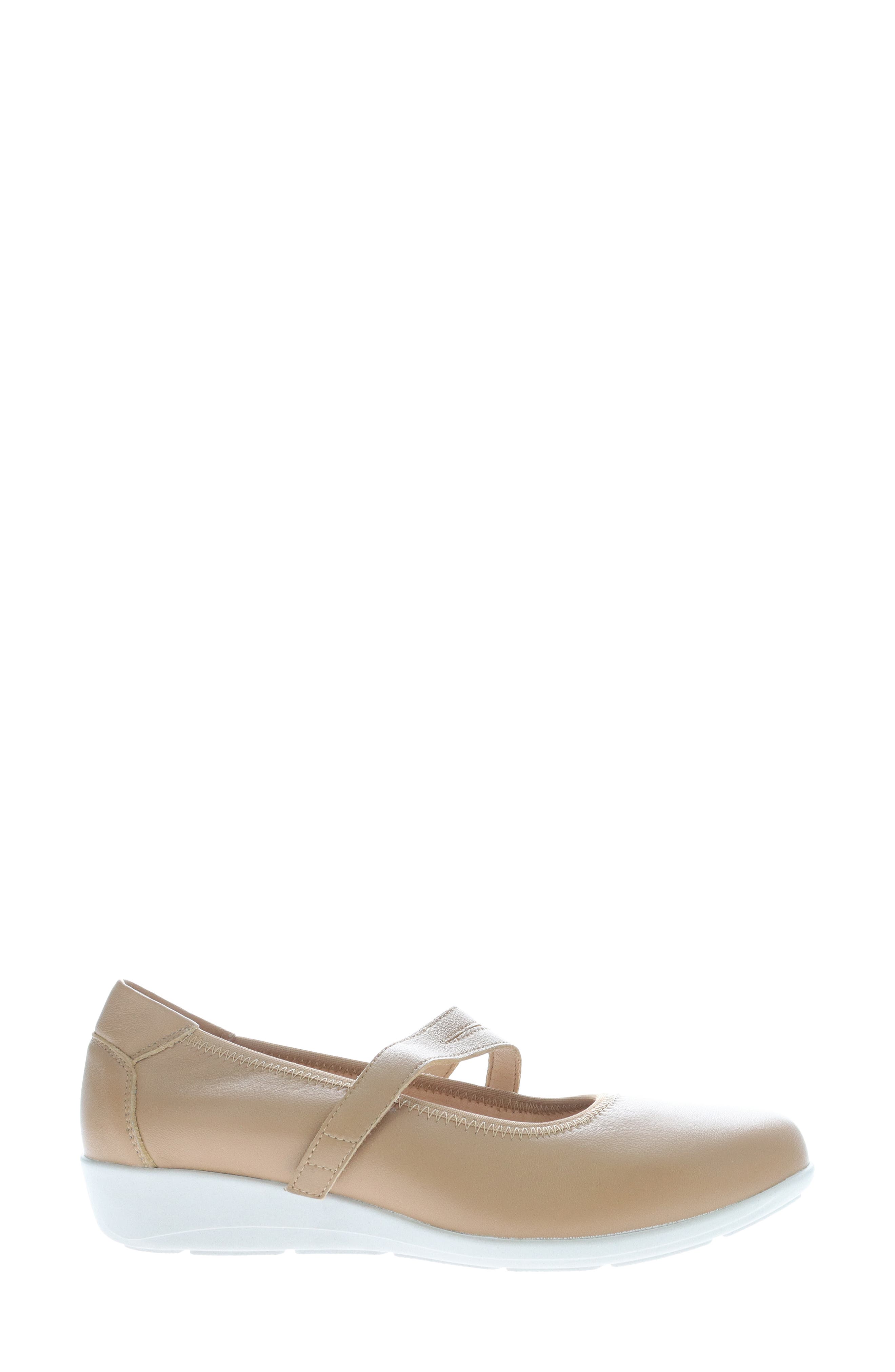 Yara Mary Jane Flat, Alternate, color, TAN