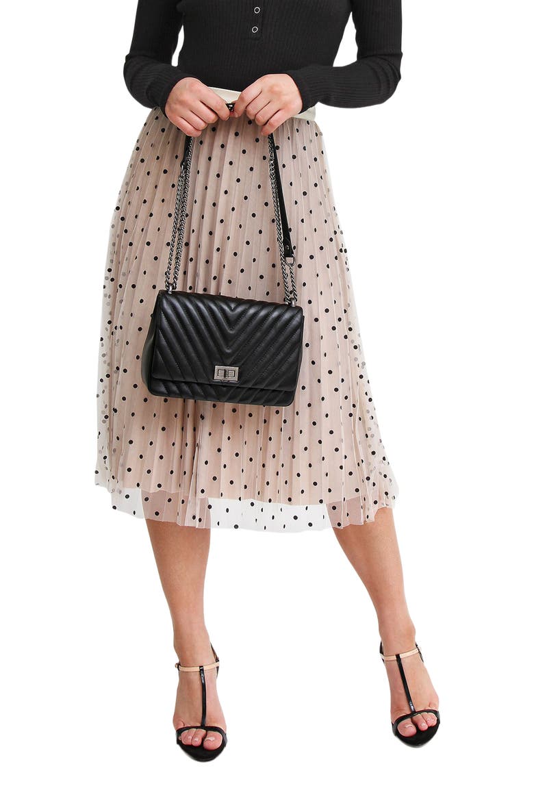 Mixed Feeling Reversible Skirt, Alternate, color, Beige