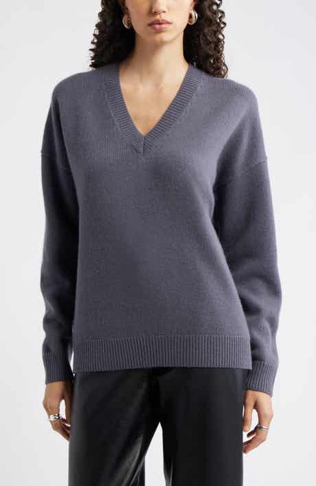 Nordstrom V-Neck Wool & Cashmere Sweater