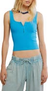 Free People Simply Soft Cotton Blend Tank