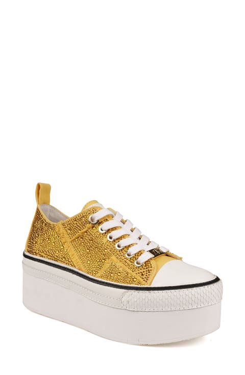 Koralay Rhinestone Platform Sneaker (Women)