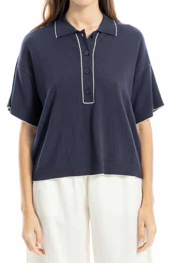 Boxy Polo Sweater