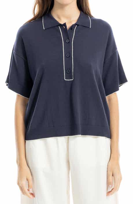 Boxy Polo Sweater