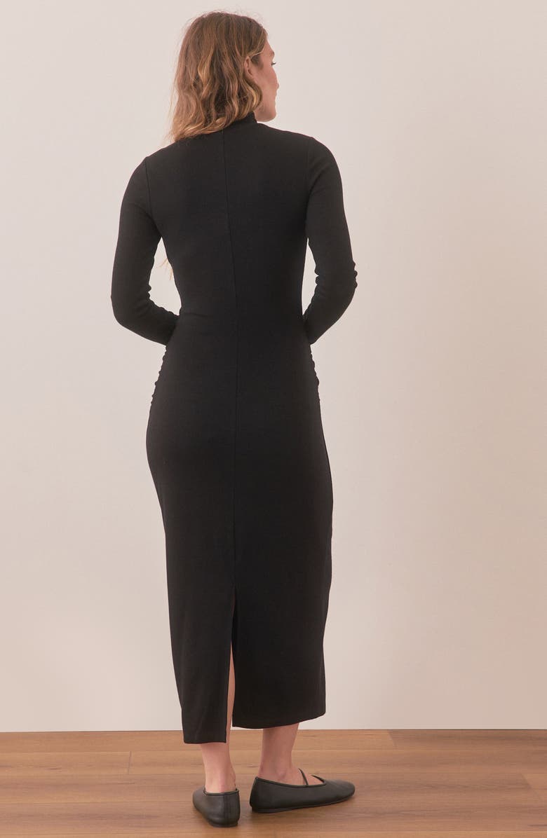 Marine Layer Lexi Long Sleeve Turtleneck Dress, Alternate, color, 