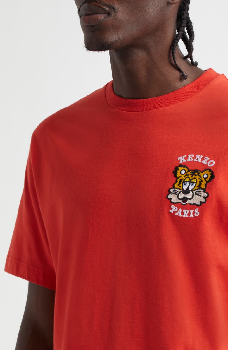 KENZO Verdy Market Embroidered Cotton T-Shirt, Alternate, color, 