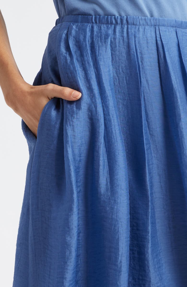 Vince Handkerchief Hem Skirt, Alternate, color, Azurite