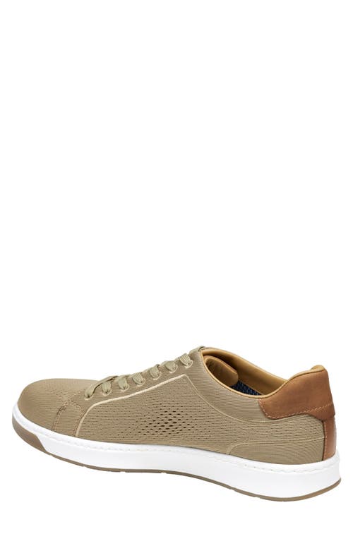 Johnston & Murphy Daxton Knit Sneaker In Taupe Knit