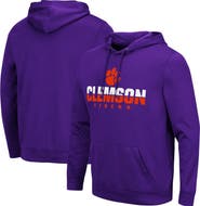 COLOSSEUM Men's Colosseum Purple Clemson Tigers Lantern Pullover Hoodie