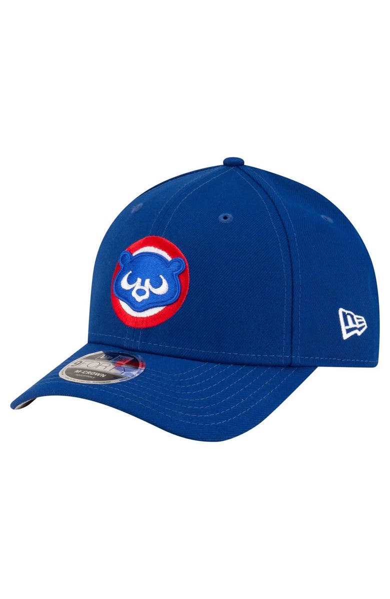 New Era Men's New Era Royal Chicago Cubs Player Replica 9FORTY Adjustable Hat, Main, color, Royal