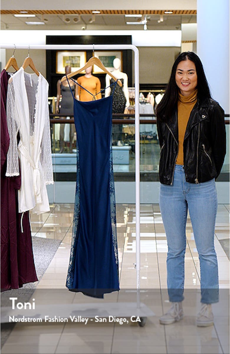 Darling Satin & Lace Nightgown, sales video thumbnail