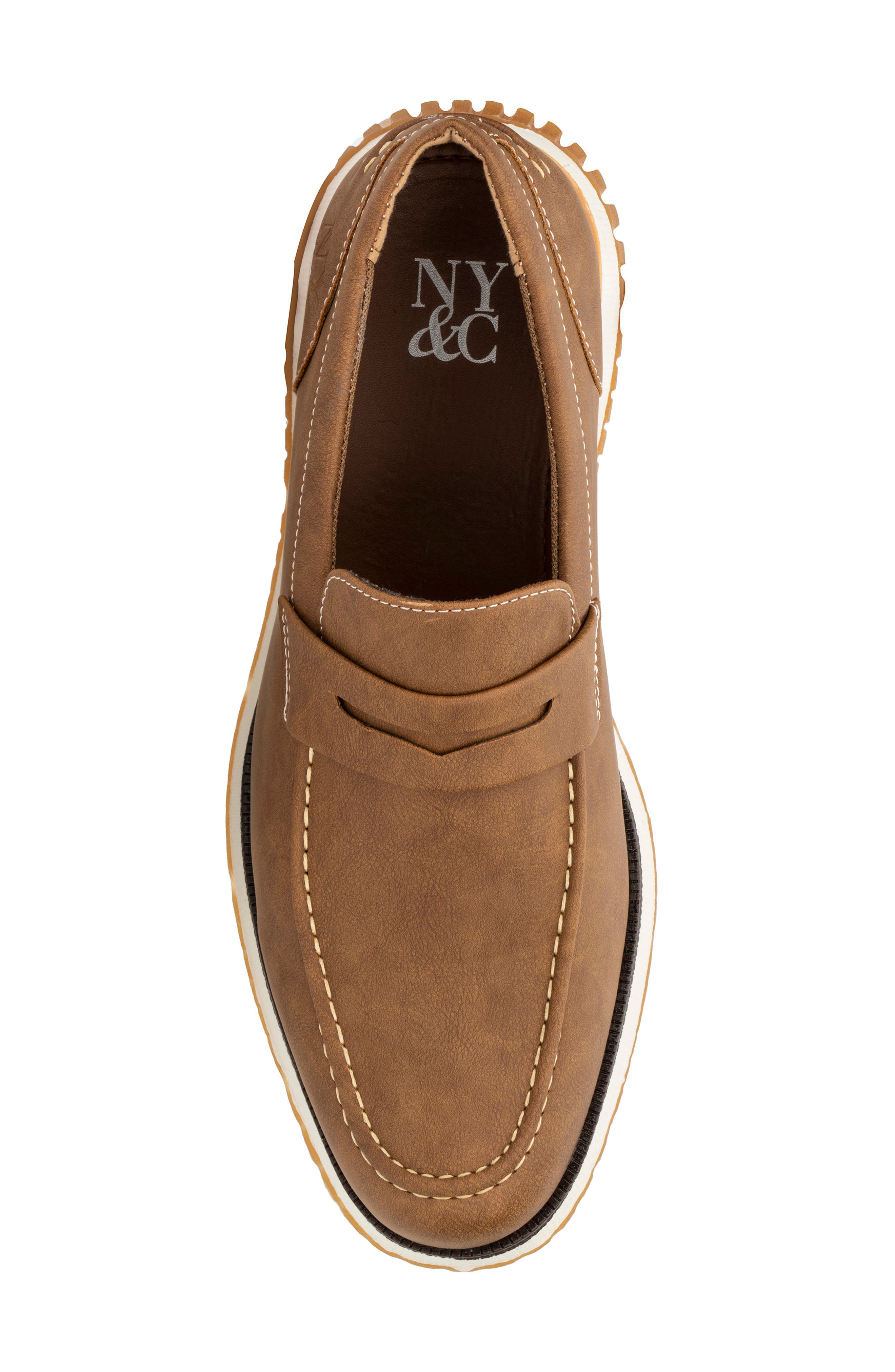 Ronan Penny Loafer, Alternate, color, TAN