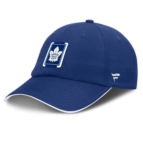 Men
s Fanatics Blue/White Toronto Maple Leafs Authentic Pro Ripstop Adjustable Hat