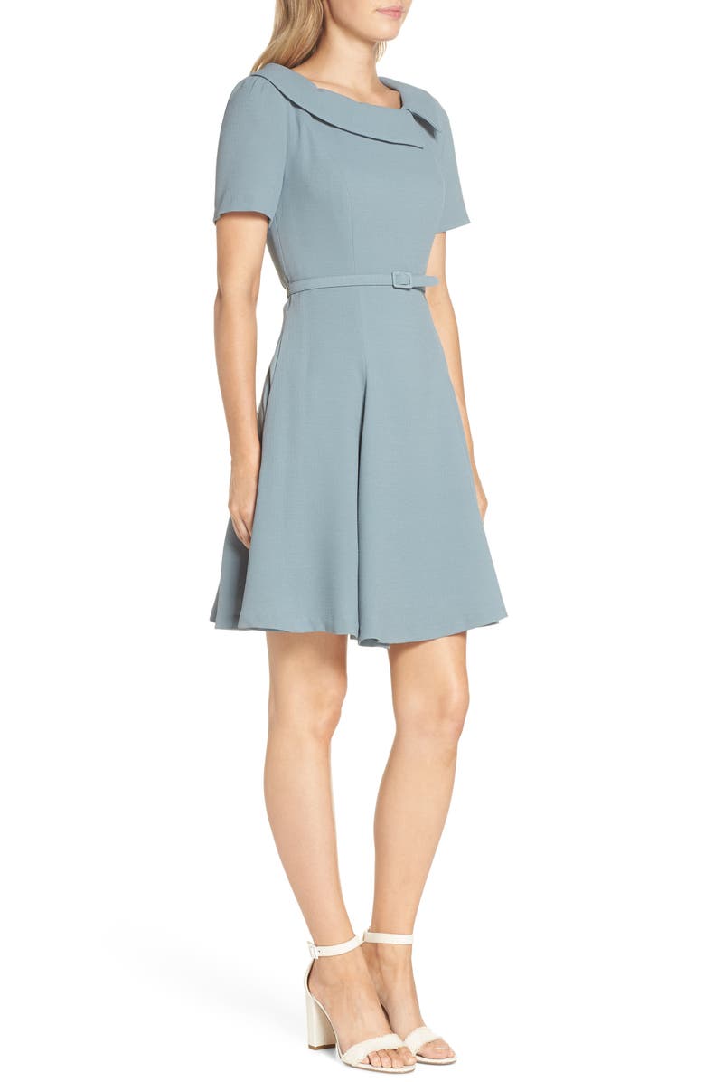 Gal Meets Glam Collection Thea Fit & Flare Dress, Alternate, color,