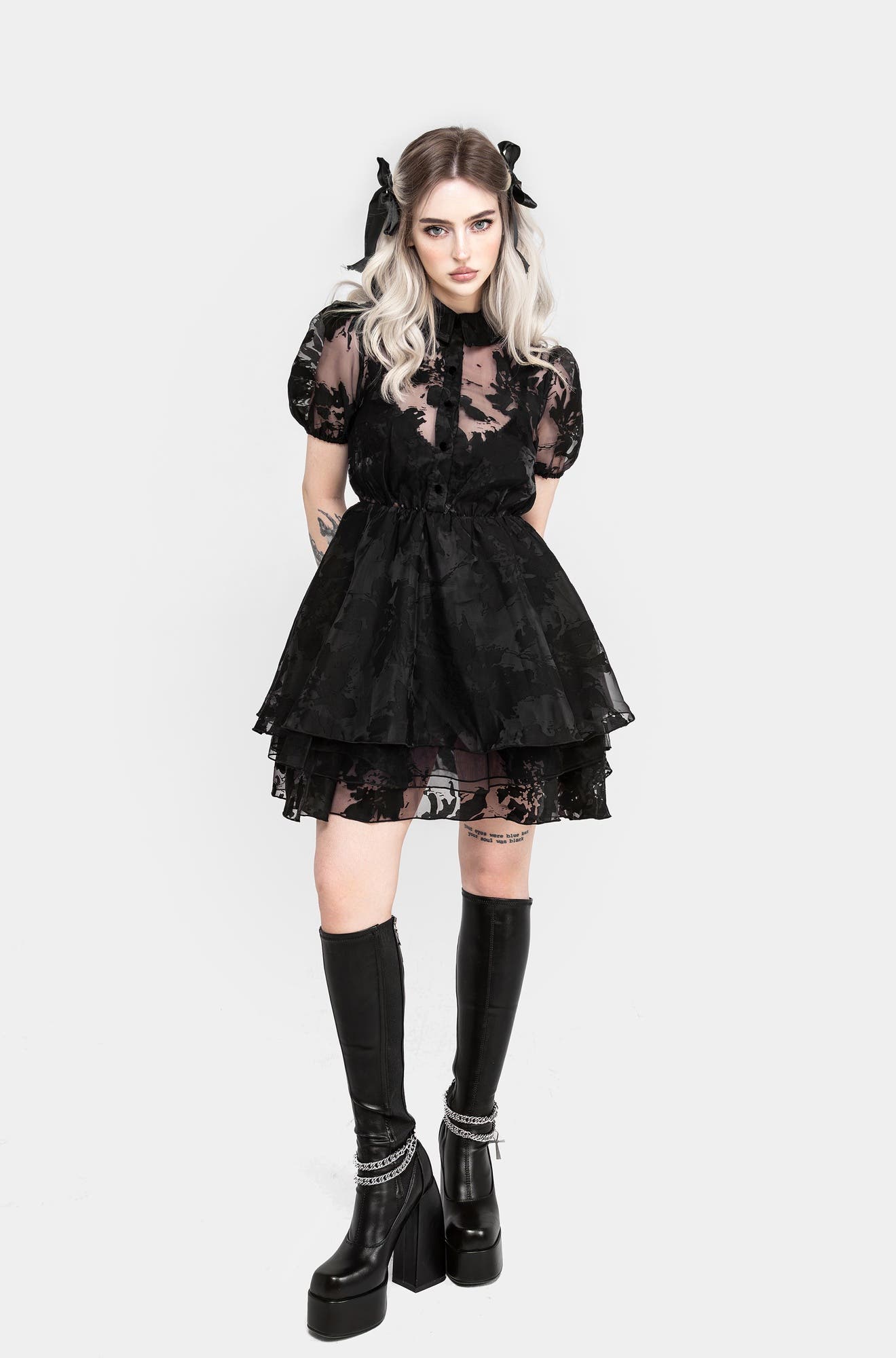 Disturbia Spectre Mini Shirt Dress (Women) | Nordstrom