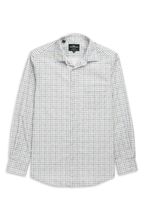 Rodd & Gunn Fox Street Long Sleeve Trim Fit Cotton Button-up Shirt In Black