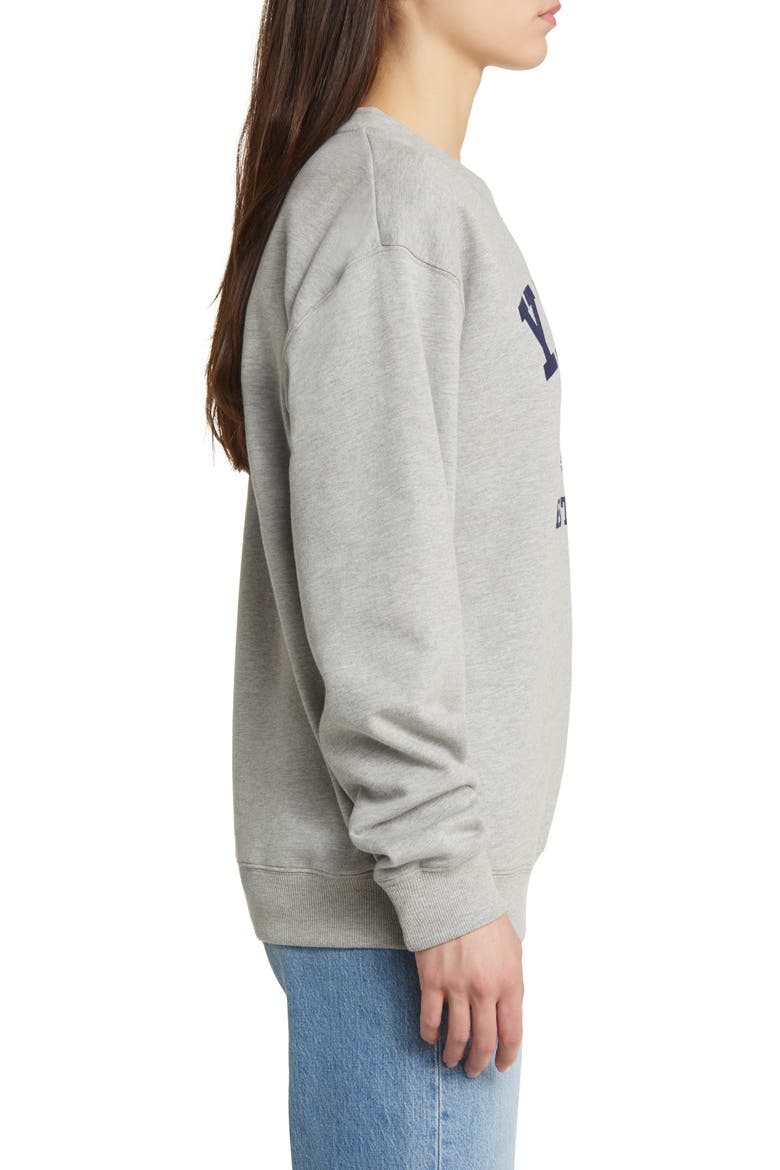 Yale Graphic Sweatshirt, Alternate, color, HEATHER GREY