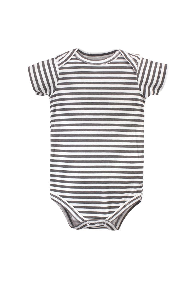 Cotton Bodysuits 7-Pack, Alternate, color, Safari
