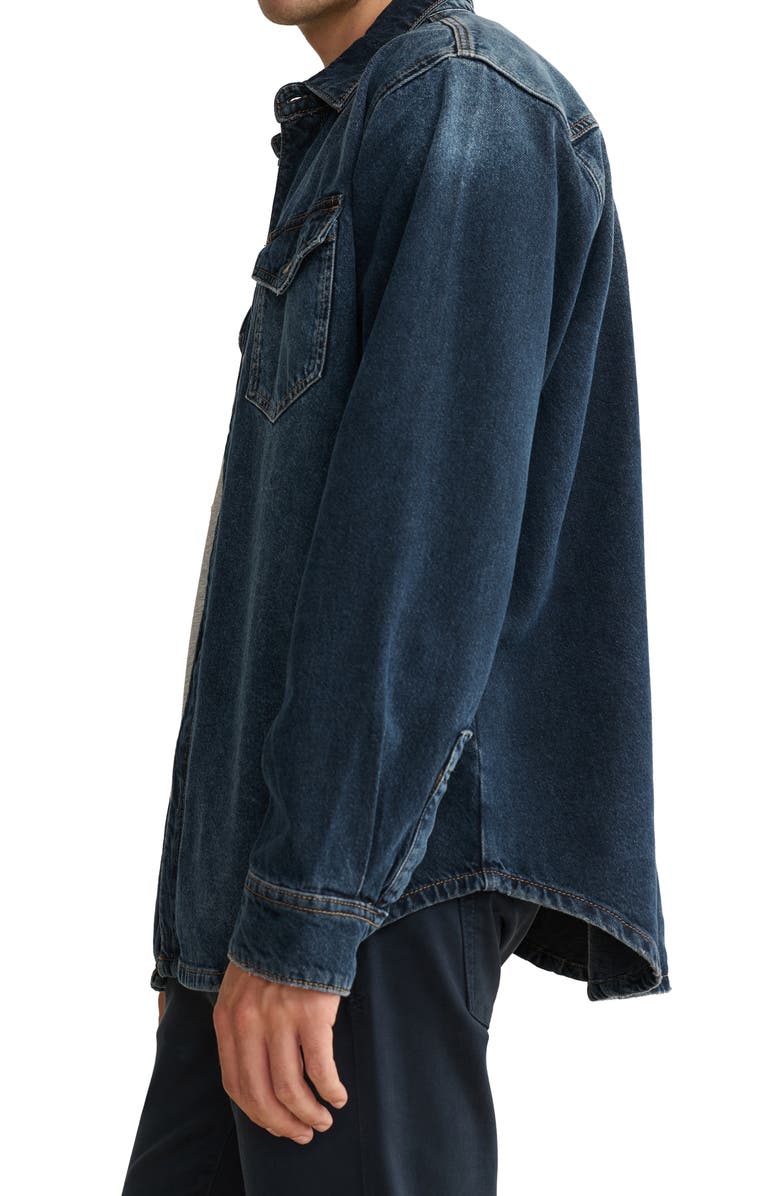 WARP+WEFT DET Denim Button-Up Shirt, Alternate, color, Porter