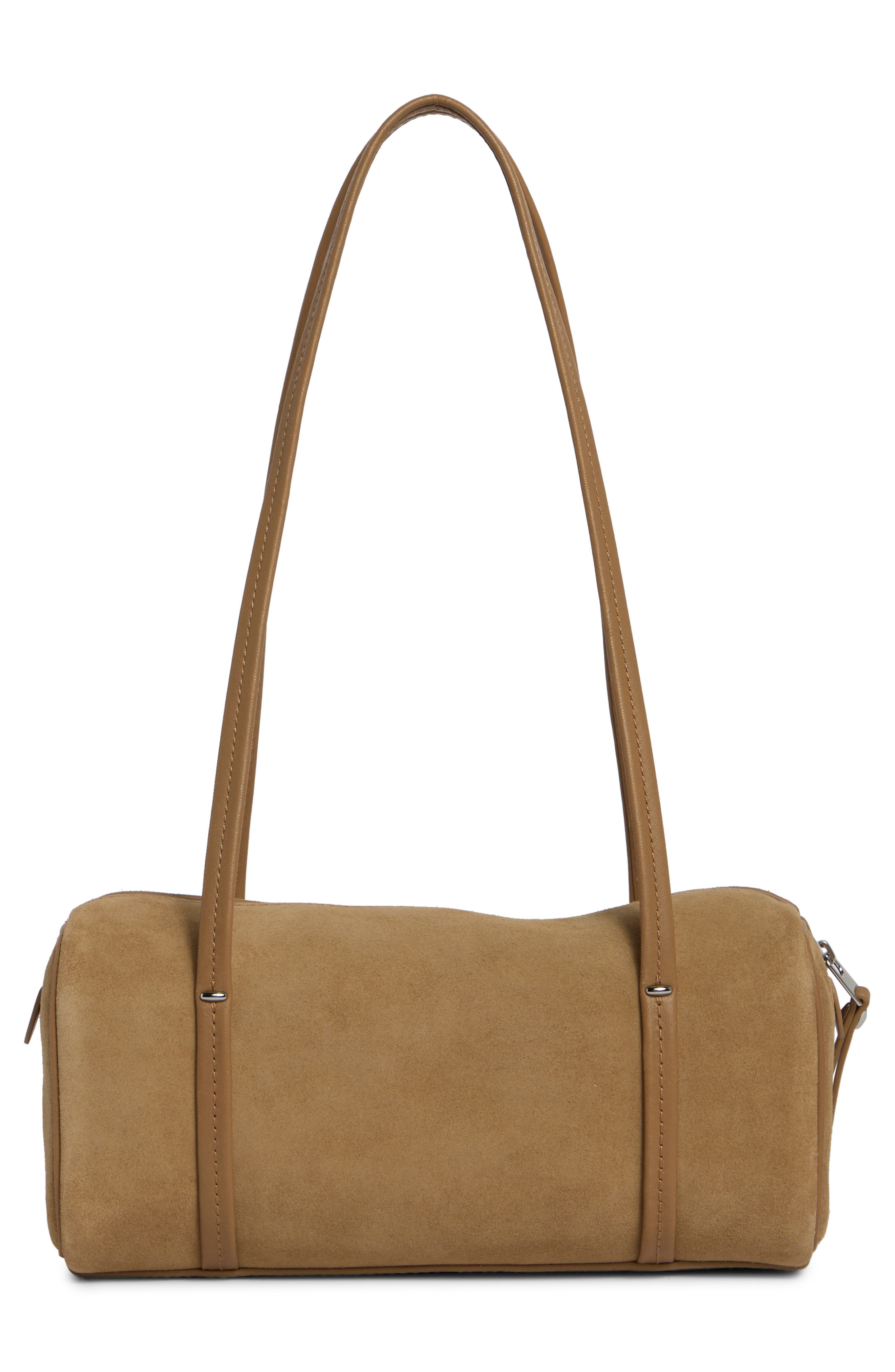 Modern Legacy Mini Leather Shoulder Bag, Alternate, color, WALNUT SHELL