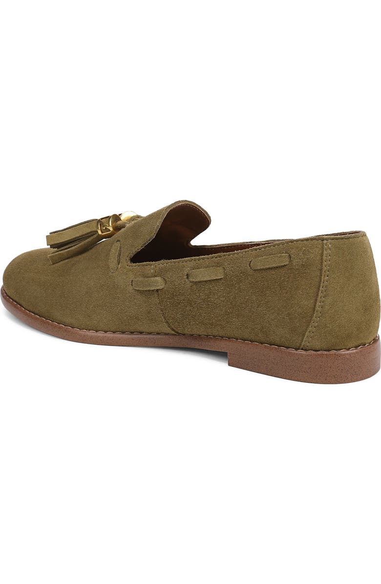 Franco Sarto Hartlie Tassel Loafer, Alternate, color, Moss Green