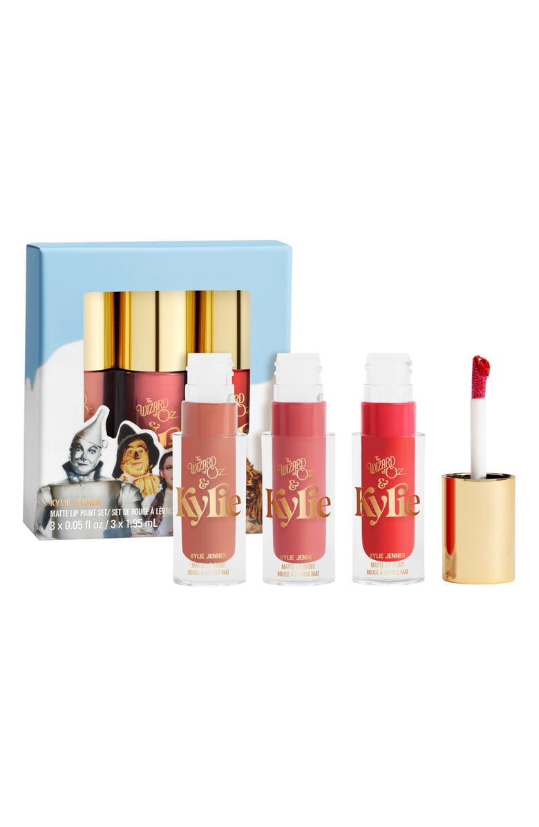 Kylie Cosmetics Wizard of Oz Matte Lip Paint Set, Main, color, 