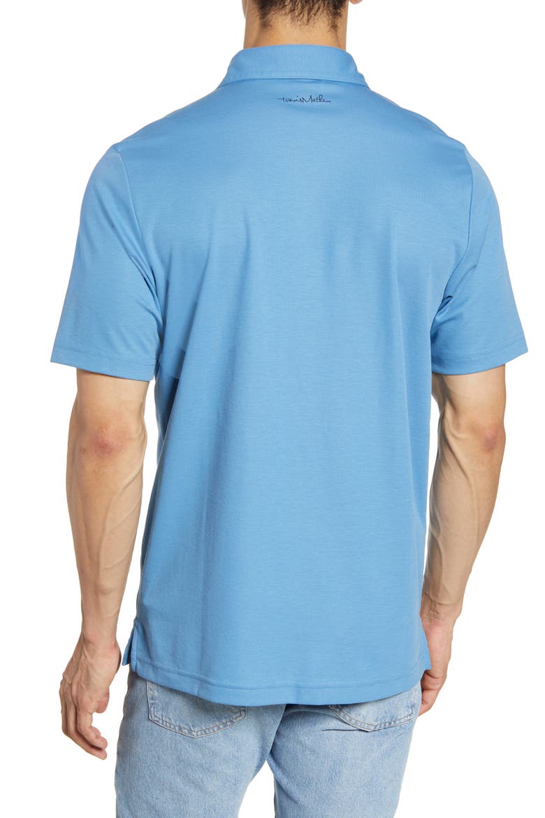 Travis Mathew Good Good Polo Shirt, Alternate, color, PARISIAN BLUE