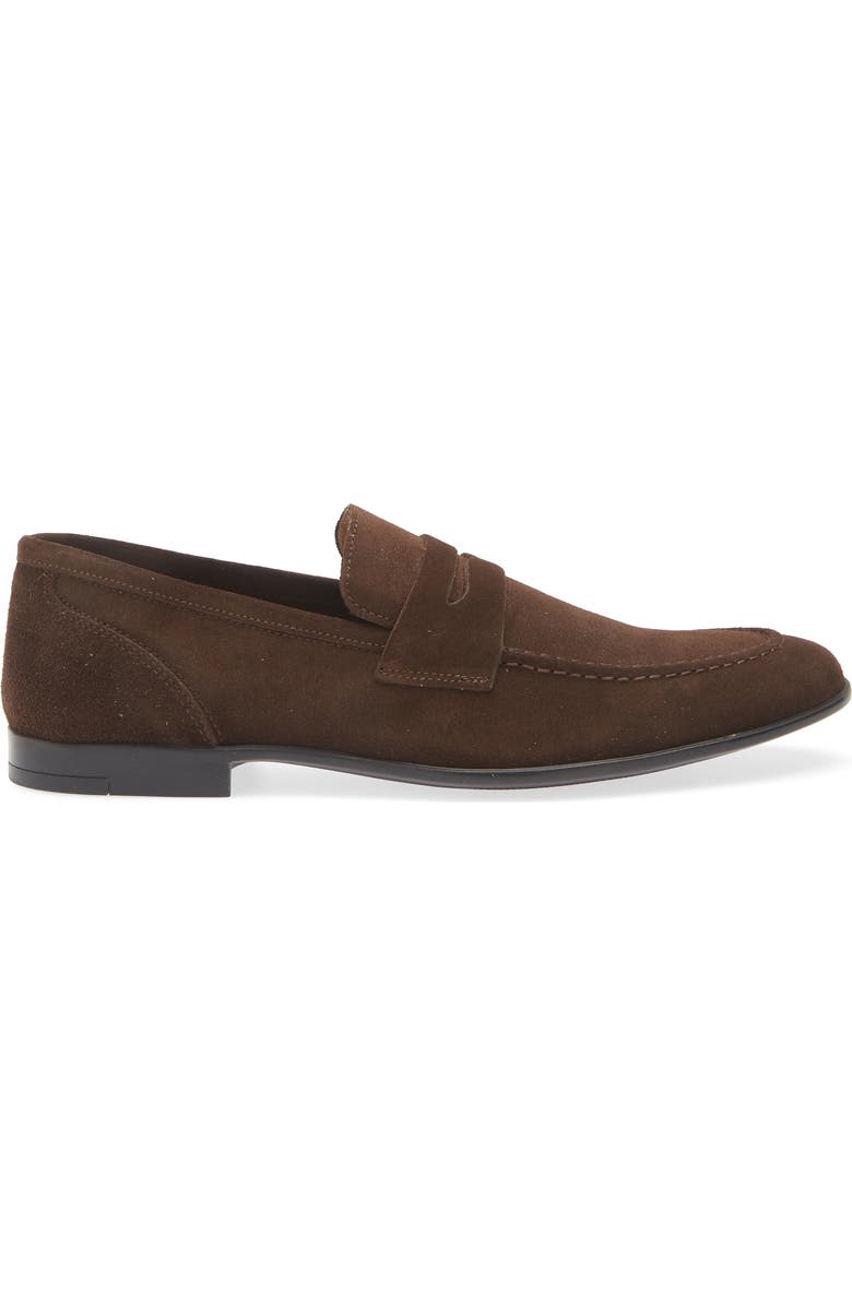 Bruno Magli Lastra Unlined Loafer, Alternate, color, Brown Suede