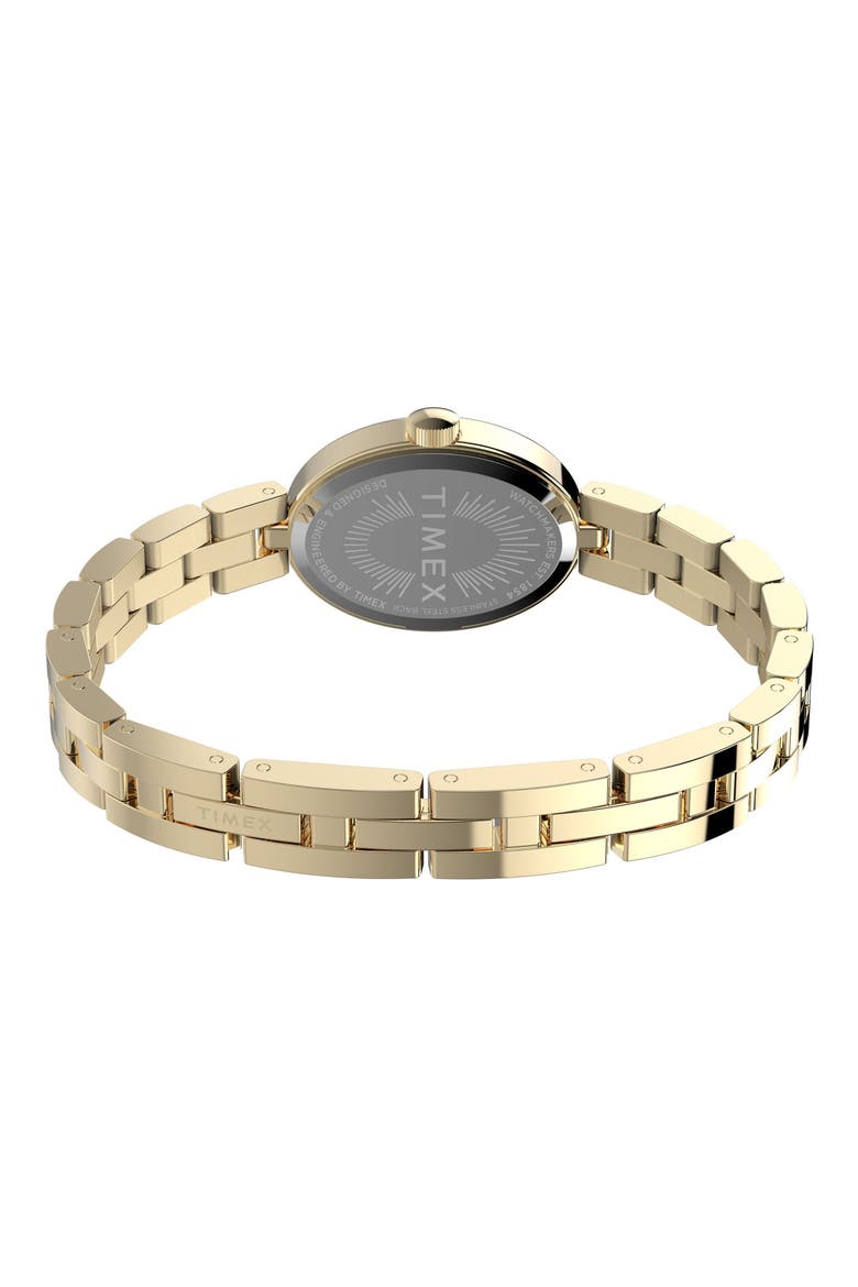 Cavatina Oval Bracelet Watch, 19mm, Alternate, color, GOLD-TONE