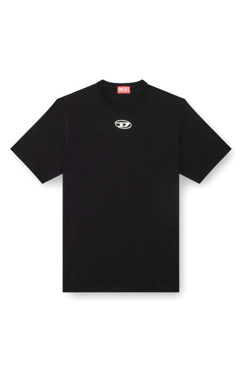 Diesel ® Metallic Oval D Logo T-shirt