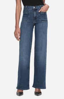 FRAME Le Slim Palazzo Pocket Wide Leg Jeans