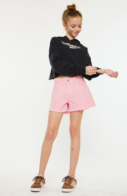 Kancan Melly High Rise Shorts In Black