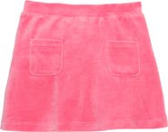 BISBY Kids' Velour Patch Pocket Skort